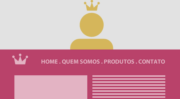 Criando o layout para o conteúdo