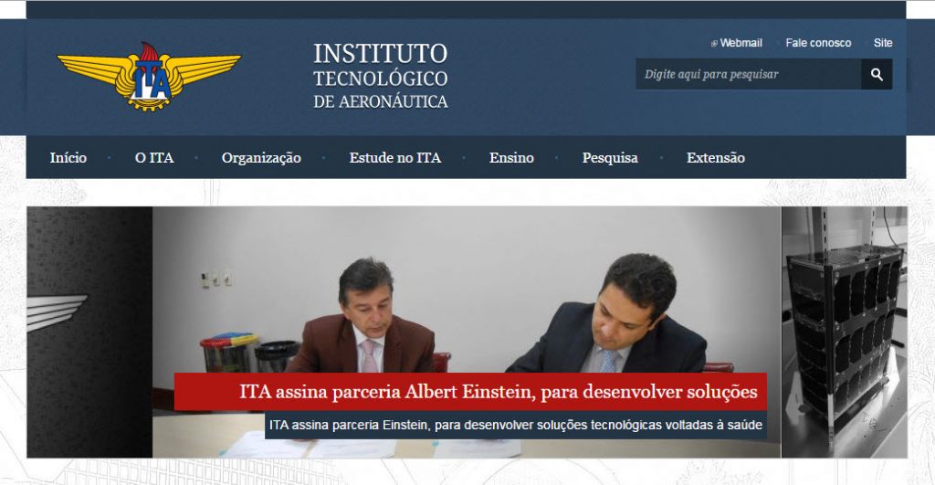 Sites em WordPress - Instituições de ensino - ITA