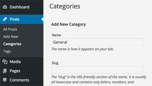 Como renomear a categoria Sem Categoria no WordPress - Mudar categoria