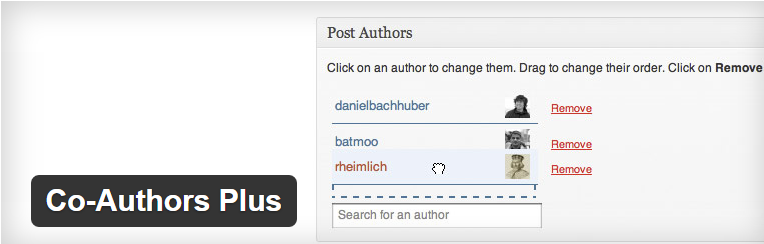 Plugin para gerenciar vários autores WordPress - Co-Authors Plus