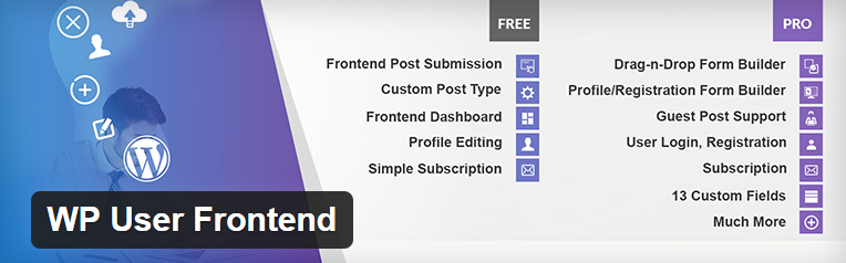 Plugin para gerenciar vários autores WordPress - WP User Frontend