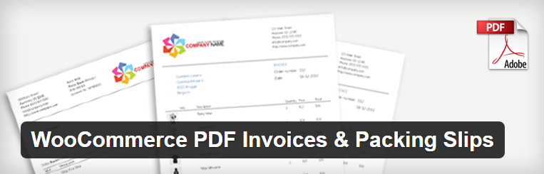 Plugins de fatura para loja com WooCommerce - WooCommerce PDF Invoices and packing slips