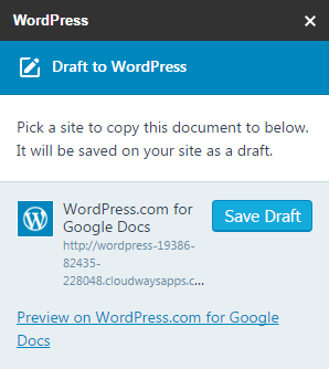 google docs para wordpress - começar