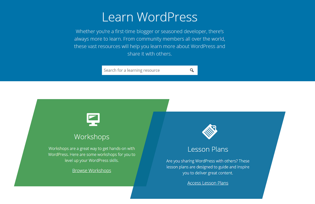 Learn WordPress - Um novo ambiente de aprendizagem