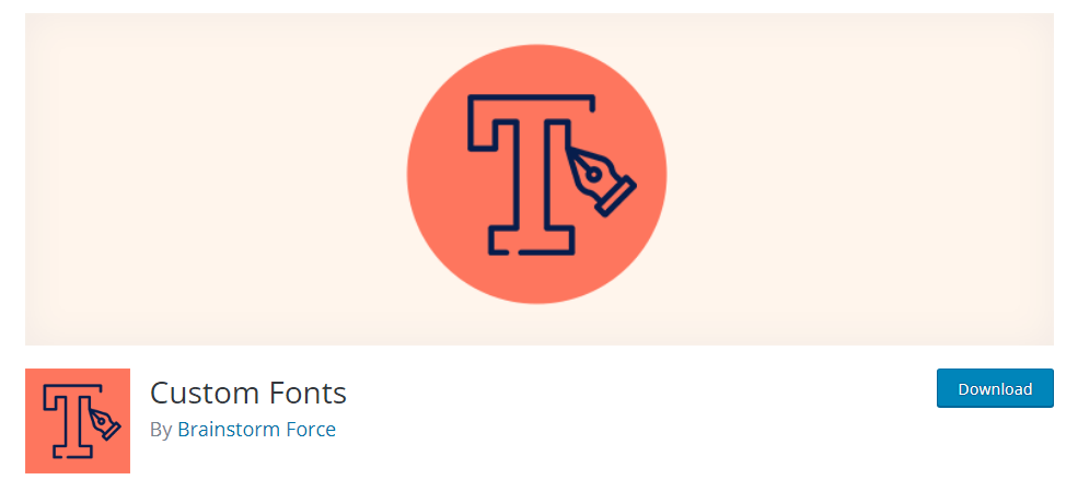 Custom Fonts - Plugins de tipografia