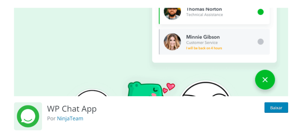 plugin WP Chat App