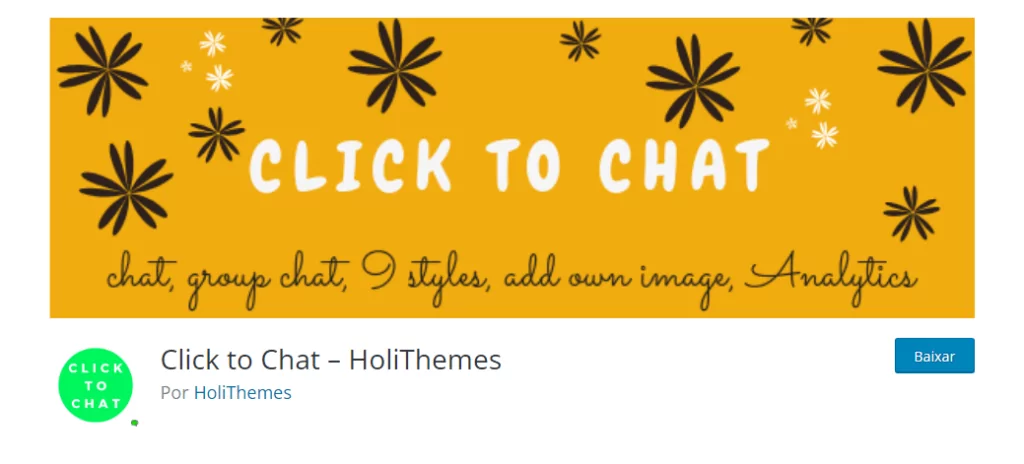 Plugin Click to Chat 