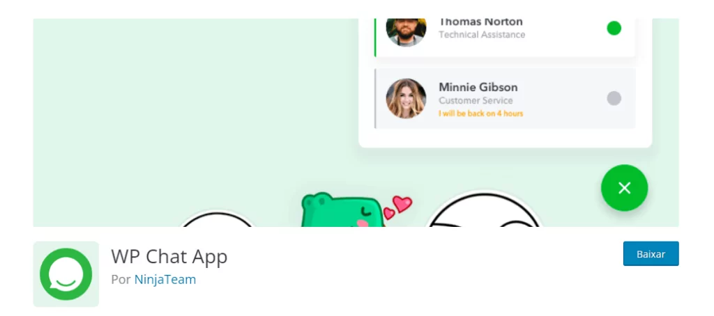 plugin WP Chat App